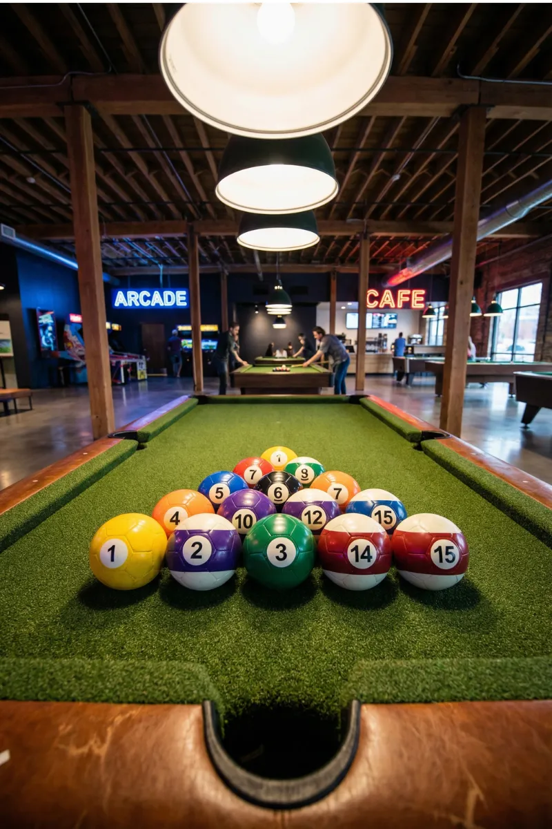 PoolBall: Futbol y billar gigante para entretenimiento